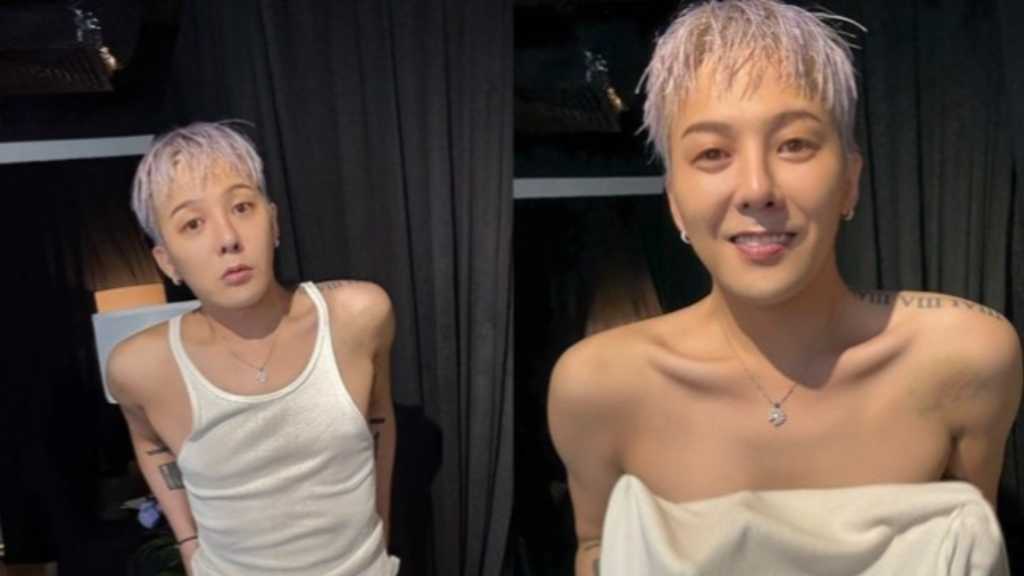 G-DRAGON、ベッドに横たわる姿も…お茶目な近況ショットを公開