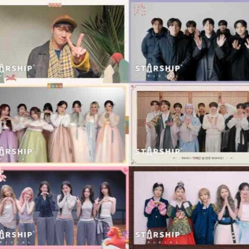 MONSTA XからIVE、CRAVITYまで…STARSHIP所属アーティストが旧正月の挨拶(動画あり)