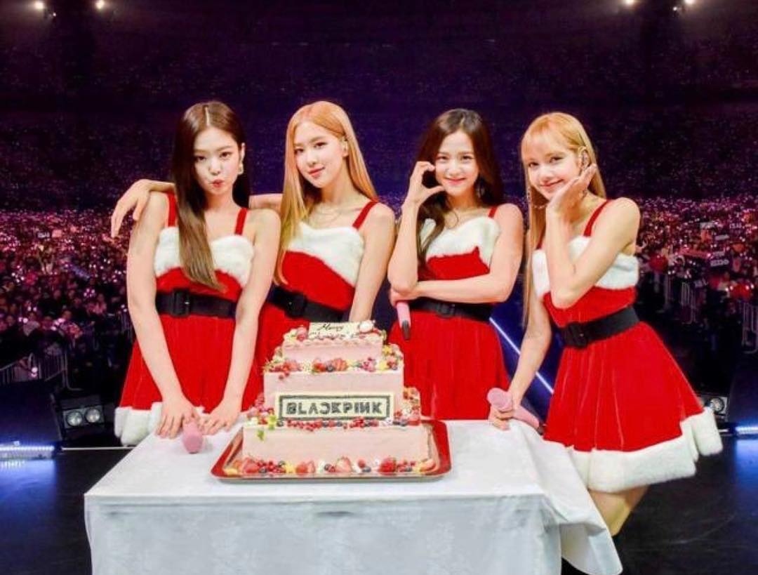 BLACKPINK、大阪公演で見せた激カワサンタコスが話題「幸せなイブで ...