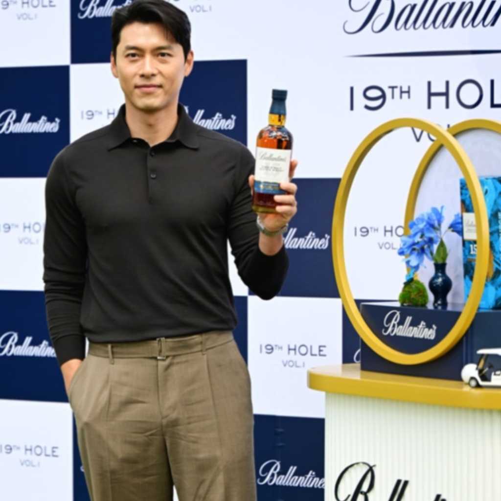 【PHOTO】ヒョンビン、ウィスキーブランド「Ballantine's」のイベントに参加