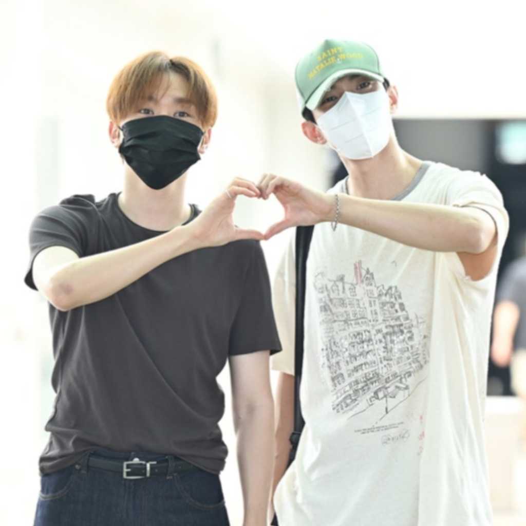 【PHOTO】SEVENTEEN ドギョム&スングァン、コンサートのため台湾へ出国