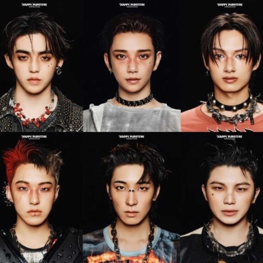 SEVENTEEN、5thフルアルバム「HAPPY BURSTDAY」NEW BURSTDAYバージョンの予告コンテンツを公開