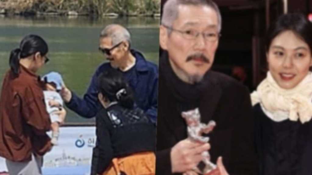 キム・ミニ＆ホン・サンス監督、新生児と散歩する姿が目撃され話題に