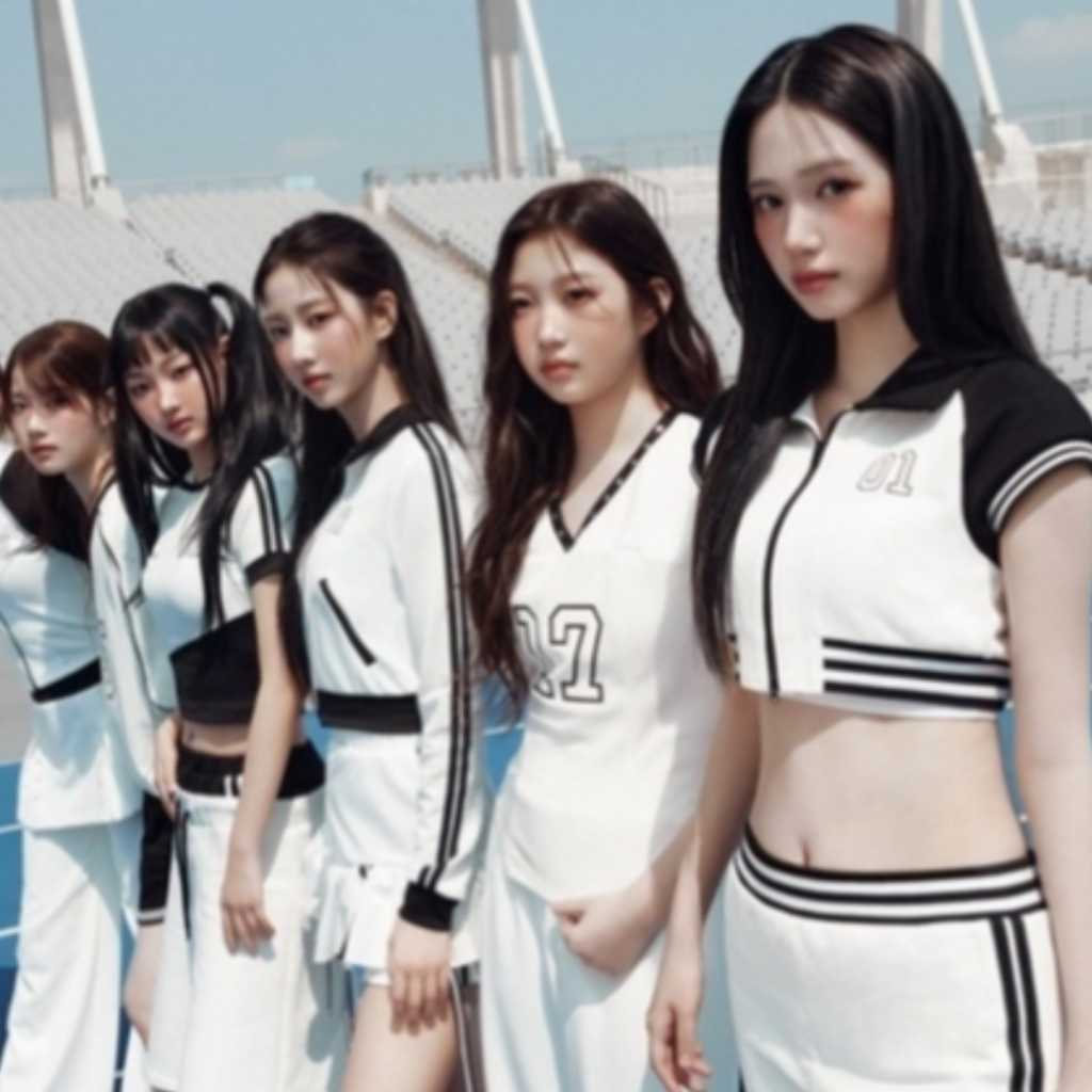 新ガールズグループUSPEER、1stシングル「SPEED ZONE」Spot A：Trackバージョンのコンセプトフォトを公開