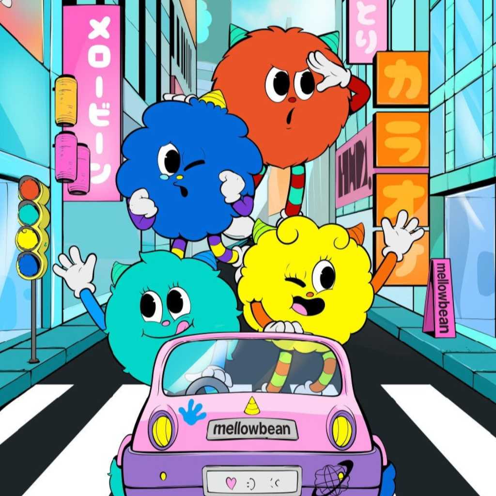 韓国発の人気キャラクター「mellowbean」が日本上陸!ポップアップを12月18日より渋谷で初開催