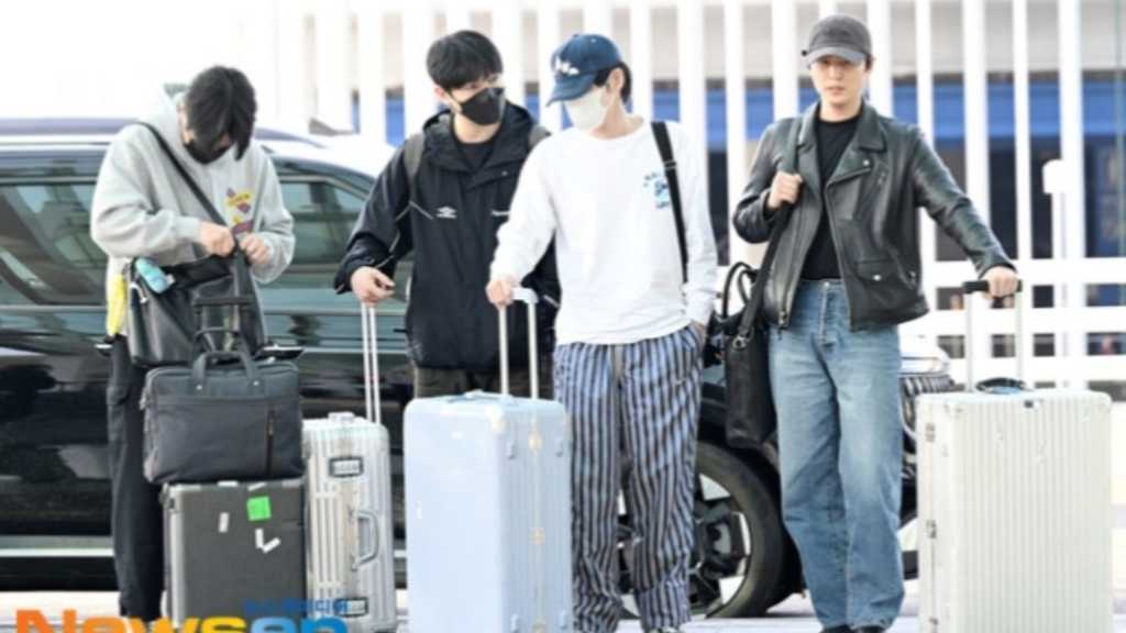 【PHOTO】DAY6、ワールドツアーのためシンガポールへ出国