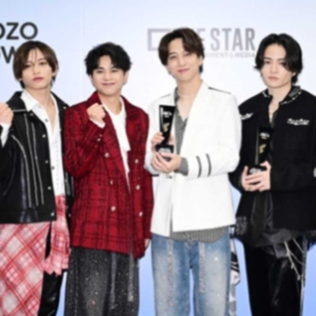 【PHOTO】timelesz、日本開催「ASEA 2025」で受賞！2冠を達成