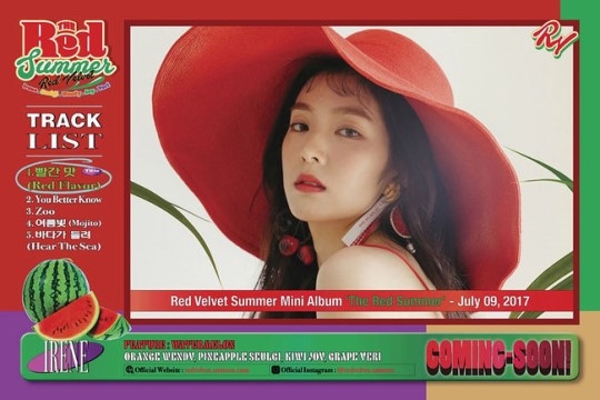 Red Velvet、7月9日にカムバック決定！新曲「Red Flavor」アイリーンの