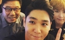 SUPER JUNIOR&SMイ・スマン代表、コンサート会場で仲良く記念写真