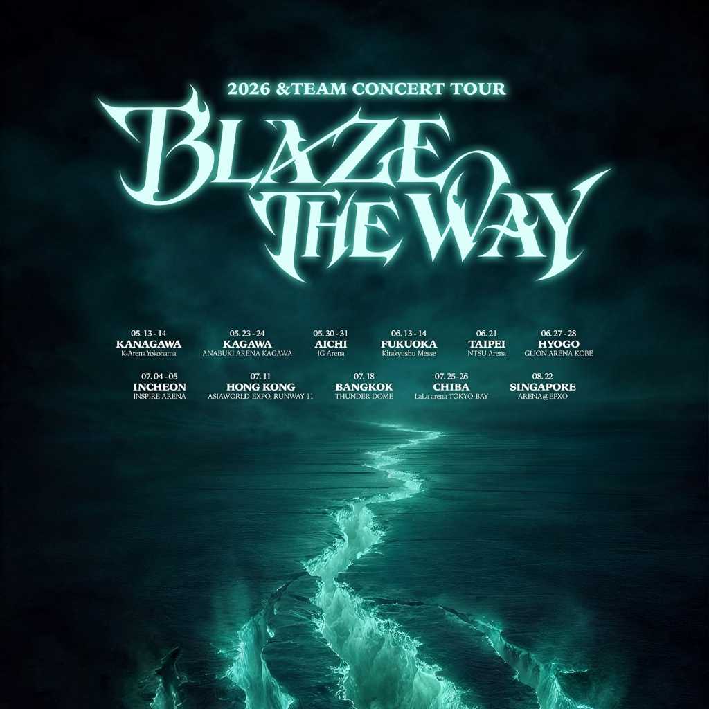 &TEAM、日韓を含むアジア全11都市を回るツアーが開催決定!初のシンガポール公演も