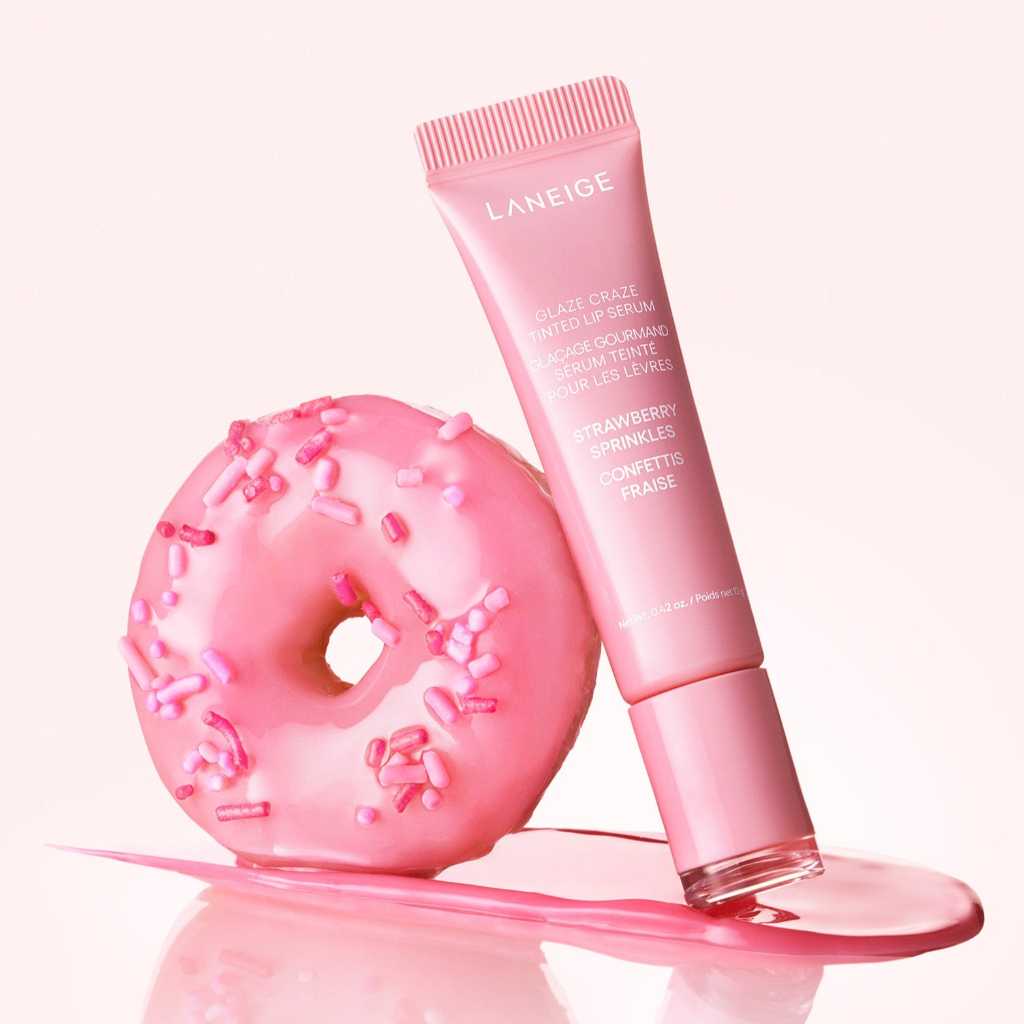 韓国コスメ「LANEIGE」ドーナツリップで話題！新色2色が4月19日より発売