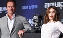 【PHOTO】アーノルド・シュワルツェネッガー＆エミリア・クラーク「ターミネーター5」訪韓記者会見に出席