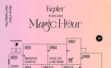 Kep1er、5thミニアルバム「Magic Hour」スケジュールを公開 - Kstyle