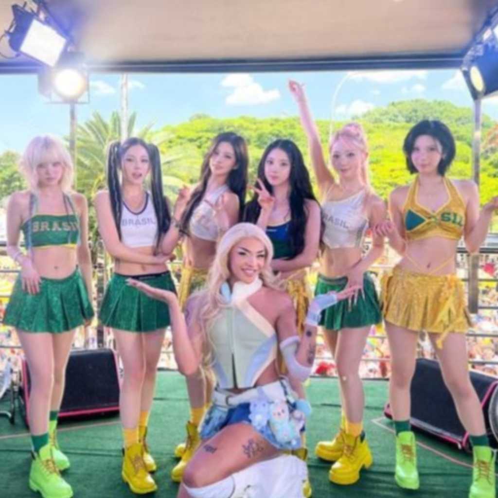 NMIXX、ブラジルの人気歌手パブロ・ヴィターと再びタッグ!コラボ曲「TIC TIC」を2月26日にリリース