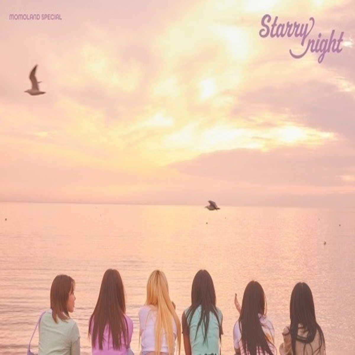 Momoland 新曲 Starry Night 予告イメージを公開 海を見つめる6人の後ろ姿 Kstyle