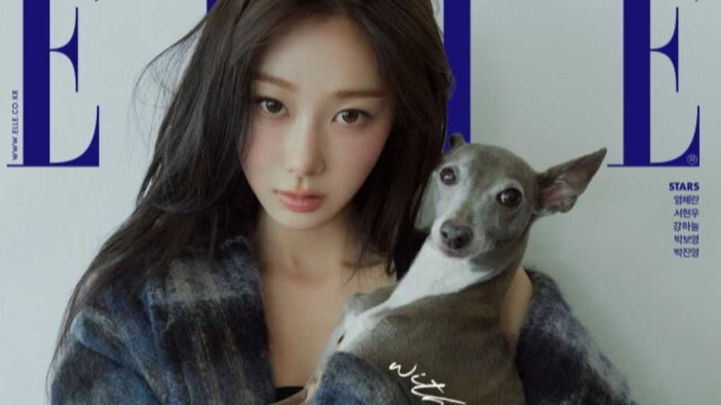 aespaのGISELLE、愛犬クーパーとのグラビアを公開「自分の色を探している途中」