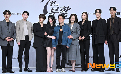 【PHOTO】ファン・ジョンウム＆オム・ギジュンら、新ドラマ「7人の脱出 season2」制作発表会に出席（動画あり）