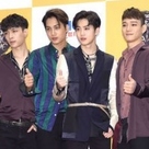 【PHOTO】EXO「コリアンミュージックウェーブ」に出席“溢れるオーラに視線集中”