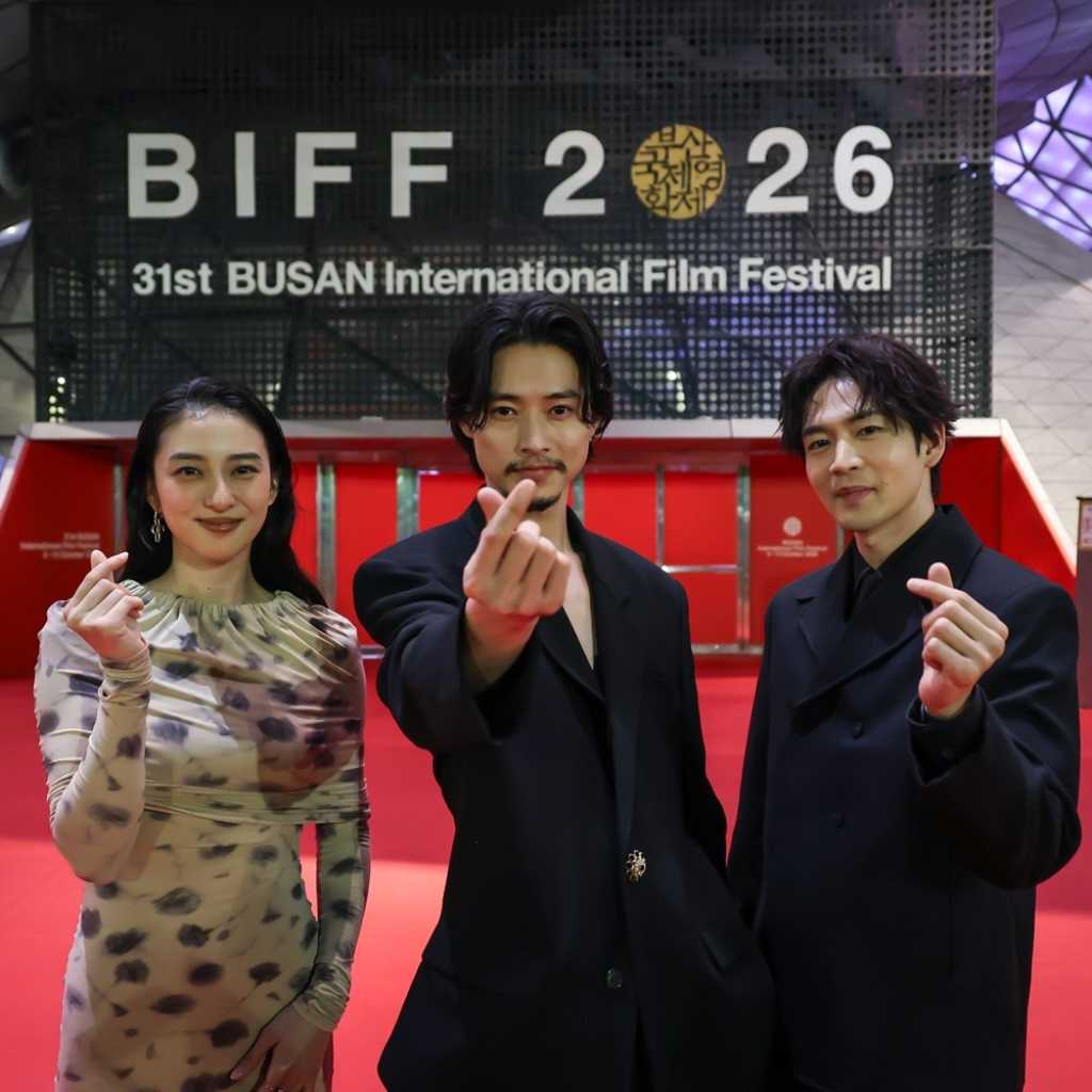 山﨑賢人＆松下洸平＆武井咲「第31回釜山国際映画祭」ワールドプレミアに登壇！3人の韓国語に現地ファン歓喜