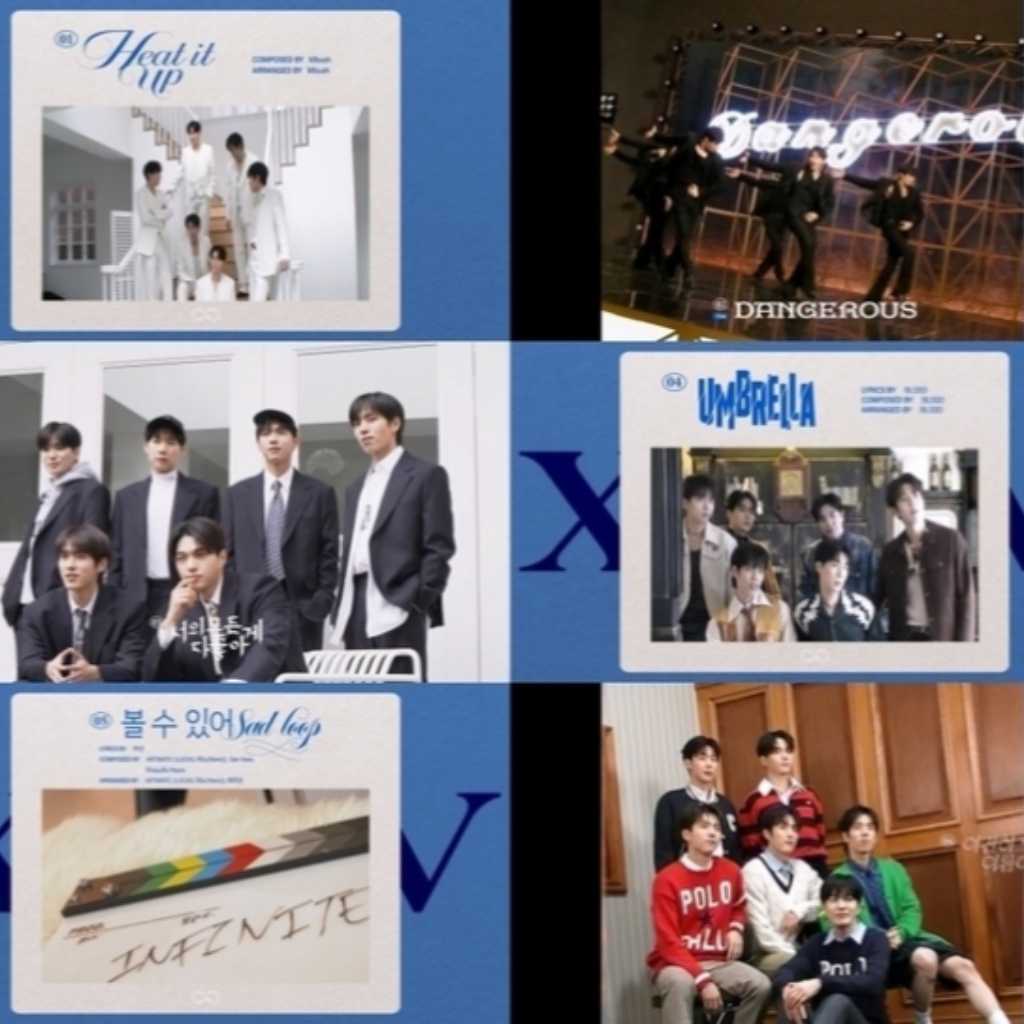 INFINITE、8thミニアルバム「LIKE INFINITE」プレビュー映像を公開