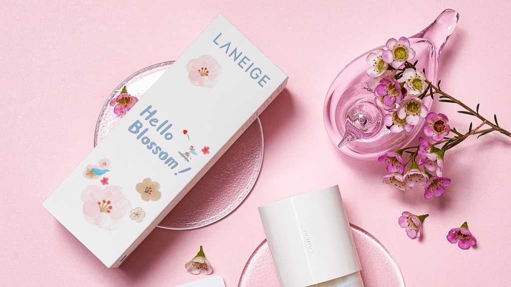 韓国コスメ「LANEIGE」春デザインの「クリームスキン ローション SAKURA」が数量限定で発売！