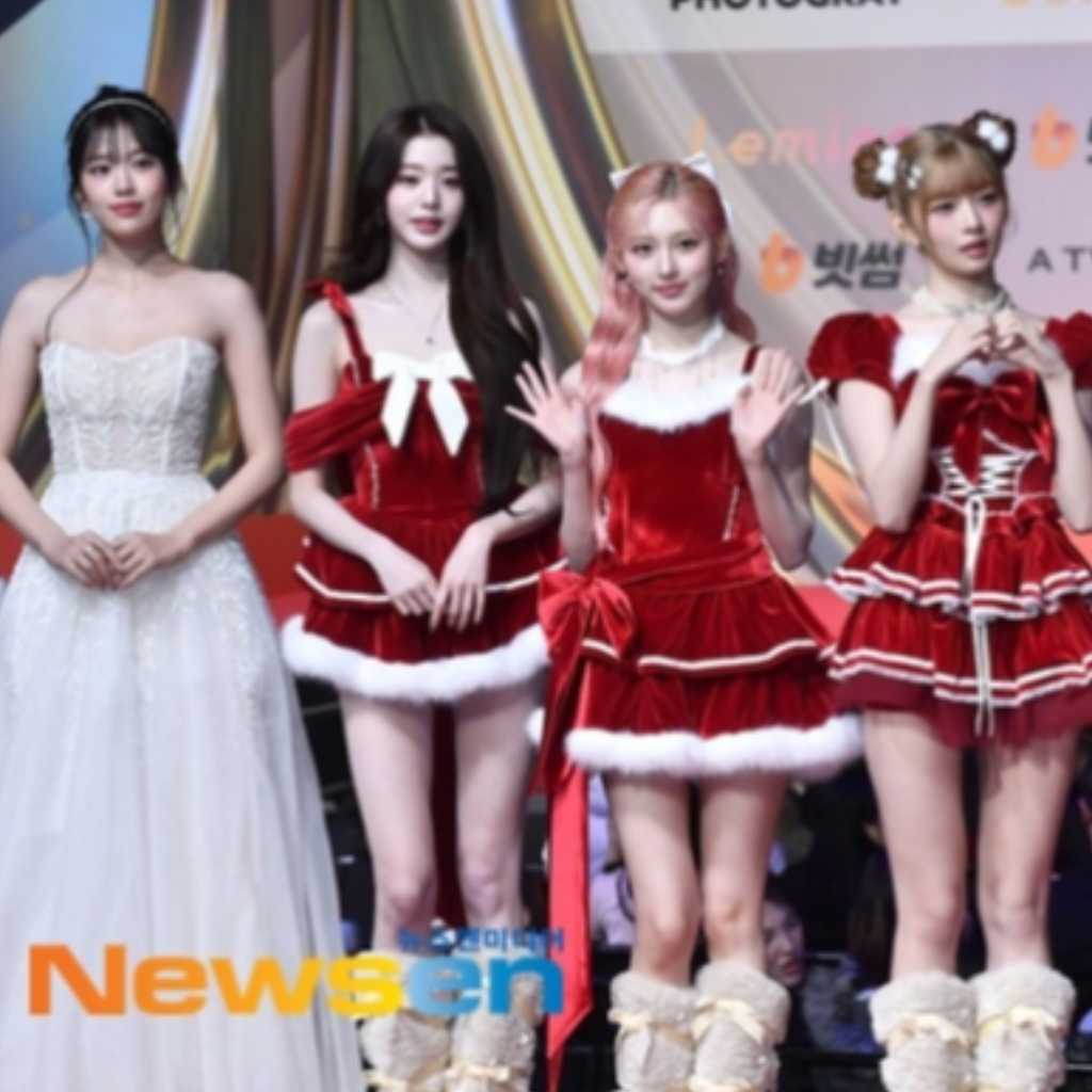【PHOTO】IVE「2025 SBS歌謡大典」レッドカーペットに登場