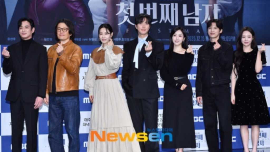 【PHOTO】T-ARA ウンジョン&ユン・ソヌら、新ドラマ「最初の男」制作発表会に出席