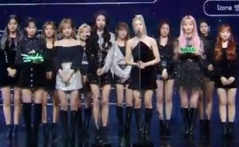 IZ*ONE「MMA 2020」でTOP10を受賞…ファンにメッセージ“これからもかっこいい姿で恩返しする”