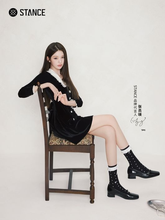 张员瑛被选为袜子品牌“STANCE”的中国形象大使