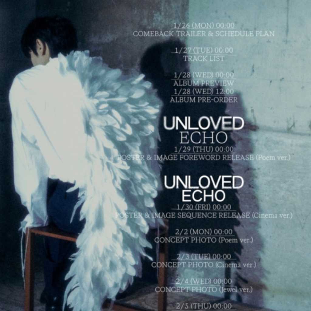 Highlight ヤン・ヨソプ、2月9日に3rdミニアルバム「Unloved Echo」でカムバック決定！