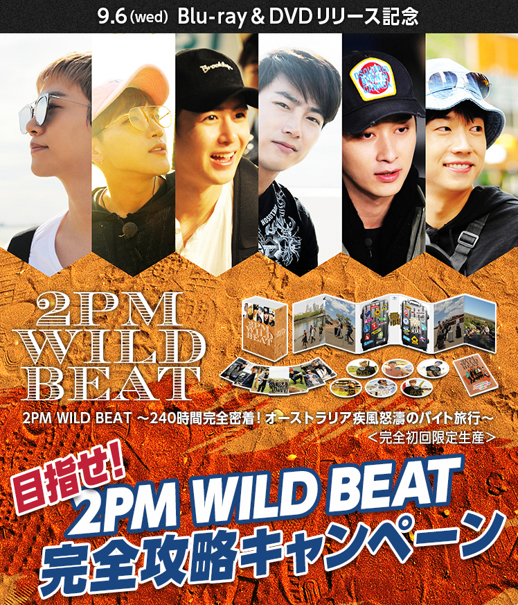 未開封！】2PM WILD BEAT DVD～240時間完全密着! - お笑い/バラエティ