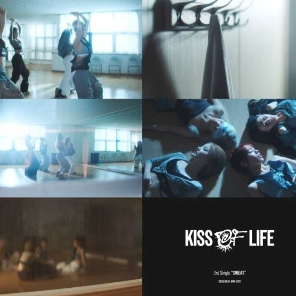 KISS OF LIFE、3rdシングル「SWEAT」を8月4日にリリース!予告映像が公開