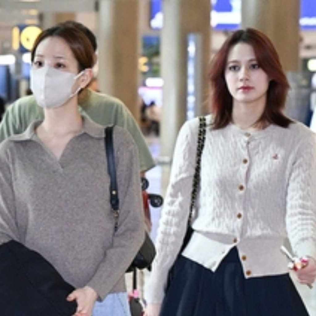 【PHOTO】NiziU、スケジュールを終えて韓国に到着…ニナの膝に心配の声も（動画あり）