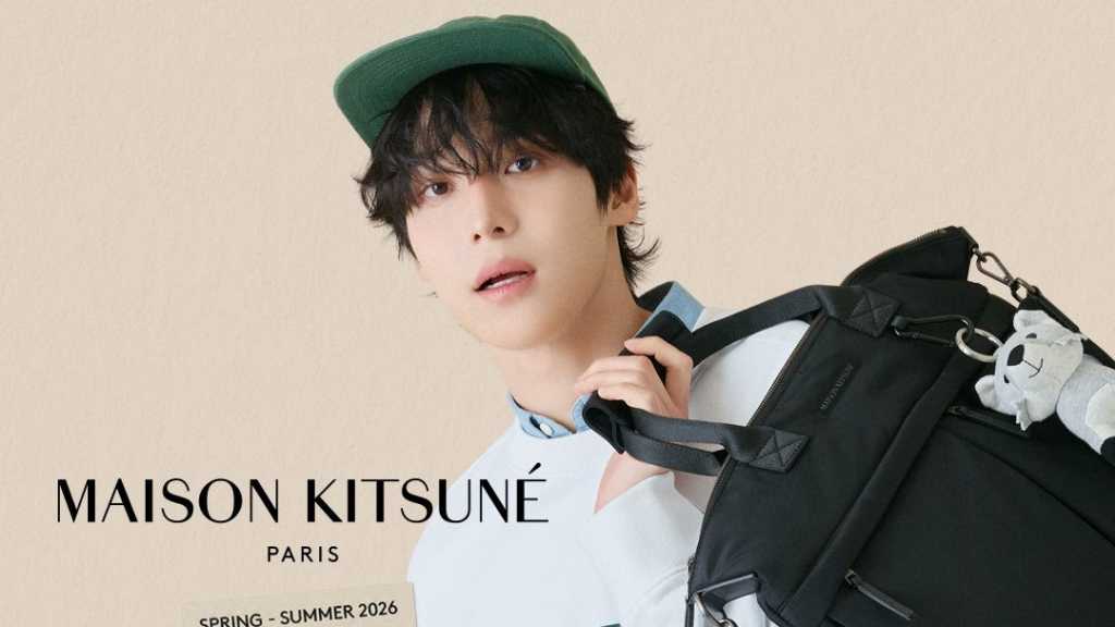 ATEEZのYUNHO、ブランド「Maison Kitsune」 2026年春夏コレクションのビジュアルを公開