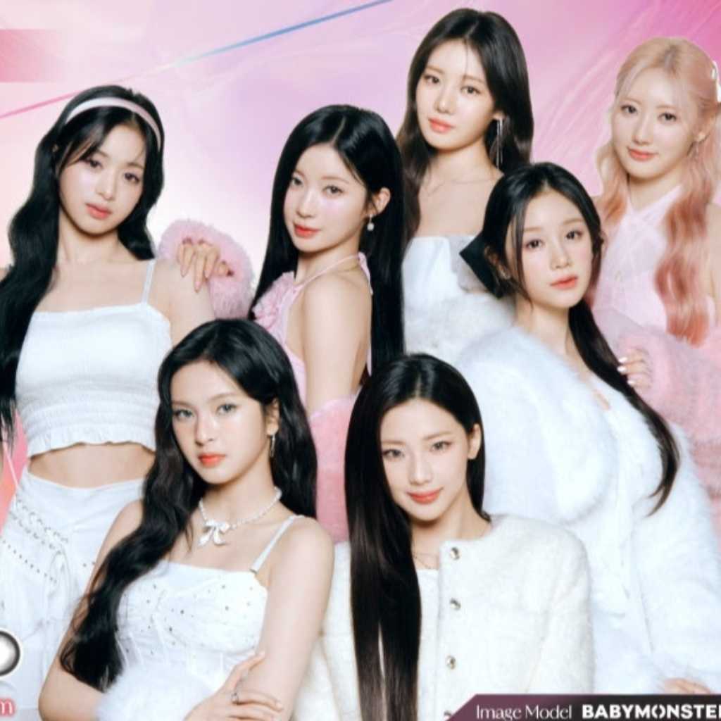 BABYMONSTERがモデルを務めるカラコン「a-eye」新色4色を本日より発売開始