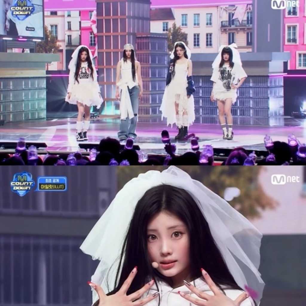 ILLIT、4thミニアルバムが発売当日にアルバムチャート1位を記録！「M COUNTDOWN」のステージも話題