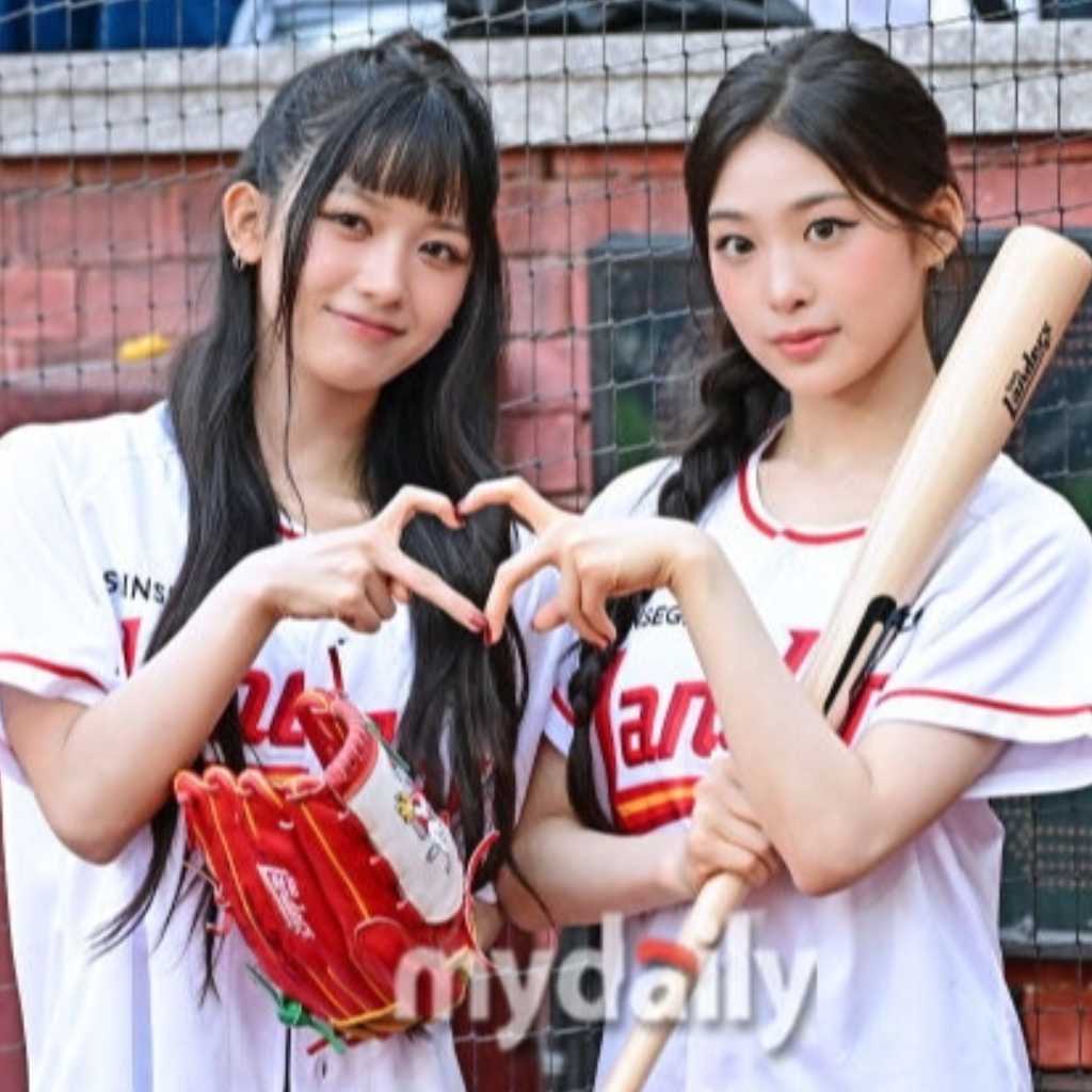 【PHOTO】Baby DONT Cry クミ&ベニ、始球式に登場…フレッシュな魅力