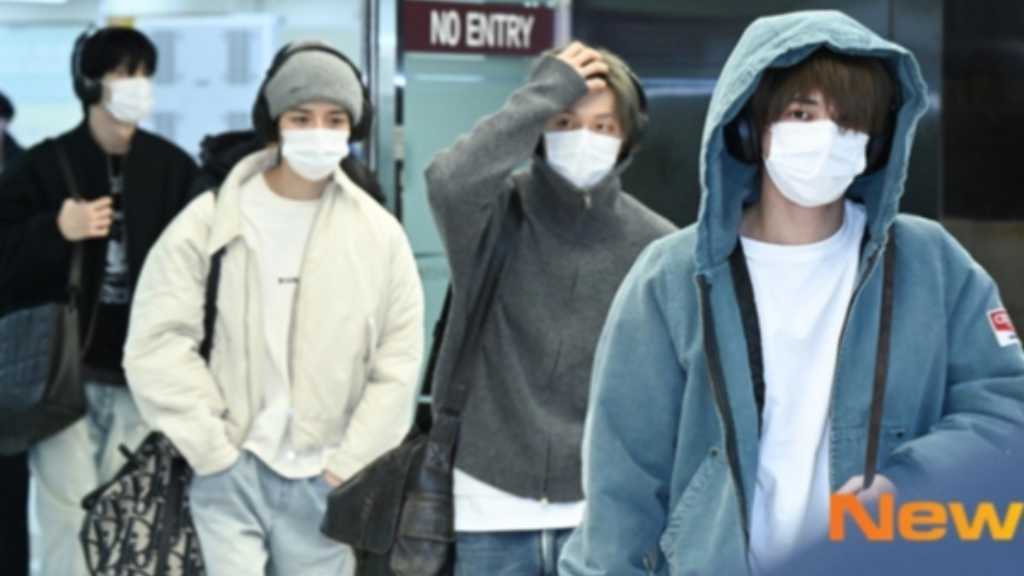 【PHOTO】TOMORROW X TOGETHER、スケジュールを終えて日本から帰国