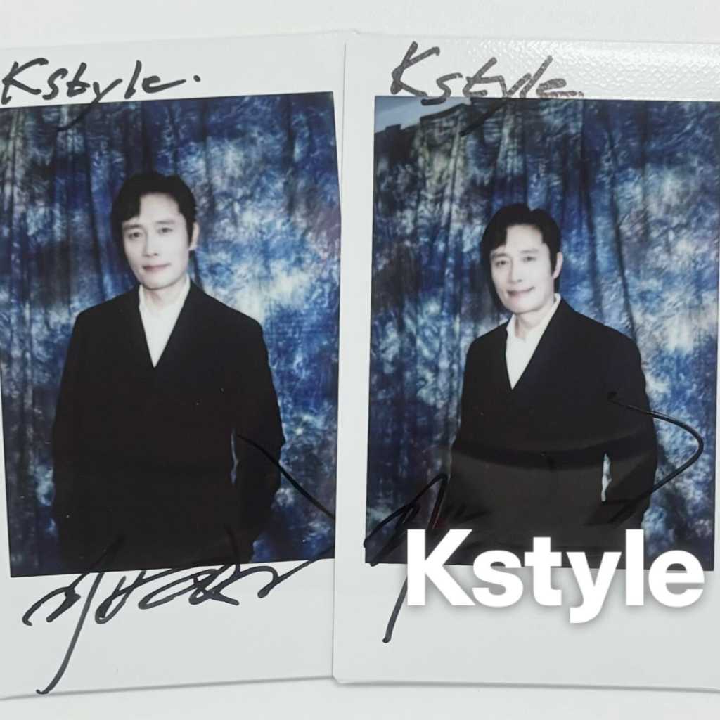 【プレゼント】イ・ビョンホン直筆サイン入りチェキを抽選で2名様に！応募はフォロー＆リポスト