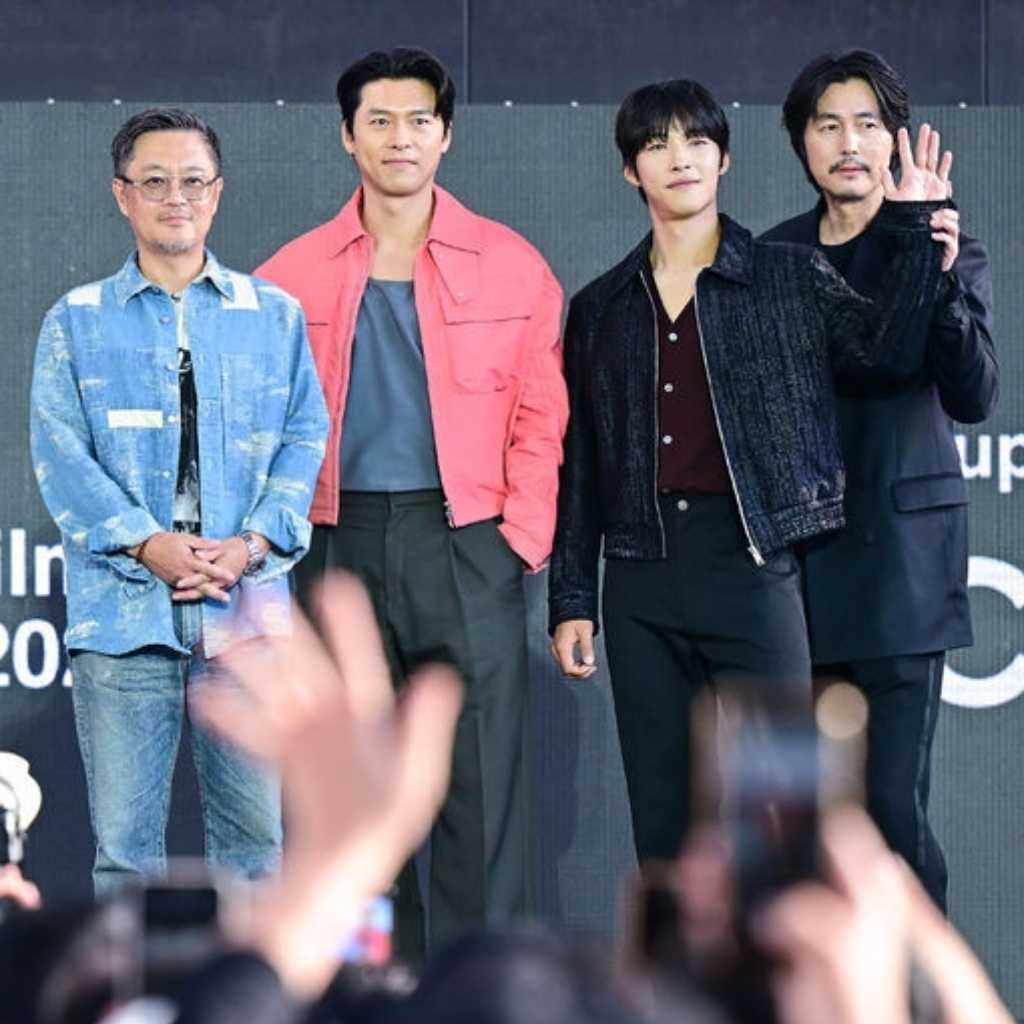 【PHOTO】ヒョンビン&チョン・ウソンら、Disney+「メイド・イン・コリア2」舞台挨拶に出席