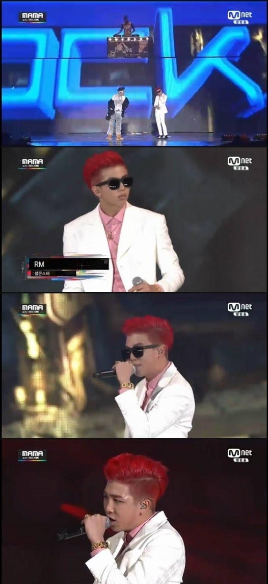 2014 MAMA」防弾少年団 RAP MONSTER、Block B ジコとラップ対決！ - Kstyle