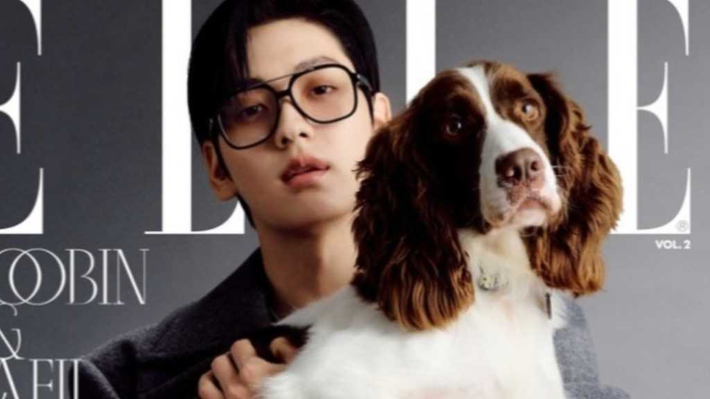 TXT スビン、引退した検疫探知犬とグラビアを撮影「責任を持てる家族に出会ってほしい」
