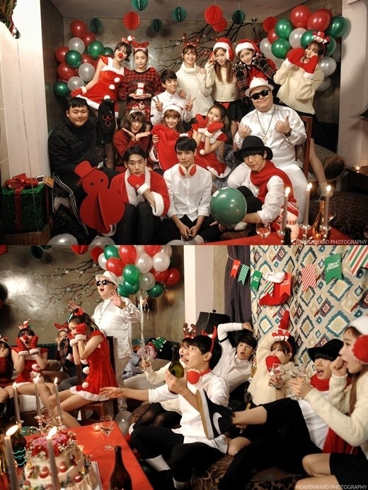 Crayon Pop事務所所属の歌手たちが出演 クリスマスキャロルのmv撮影現場を公開 Kstyle