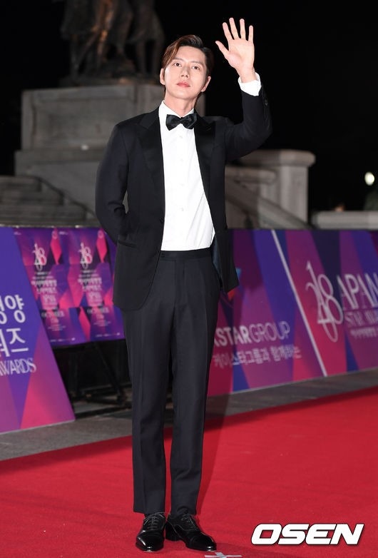 Photo パク へジン 18 Apan Star Awards レッドカーペットに登場 Kstyle