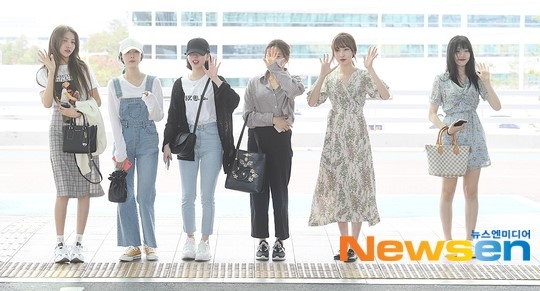 Photo Gfriend 海外スケジュールのためマレーシアに出国 清純なファッション Kstyle