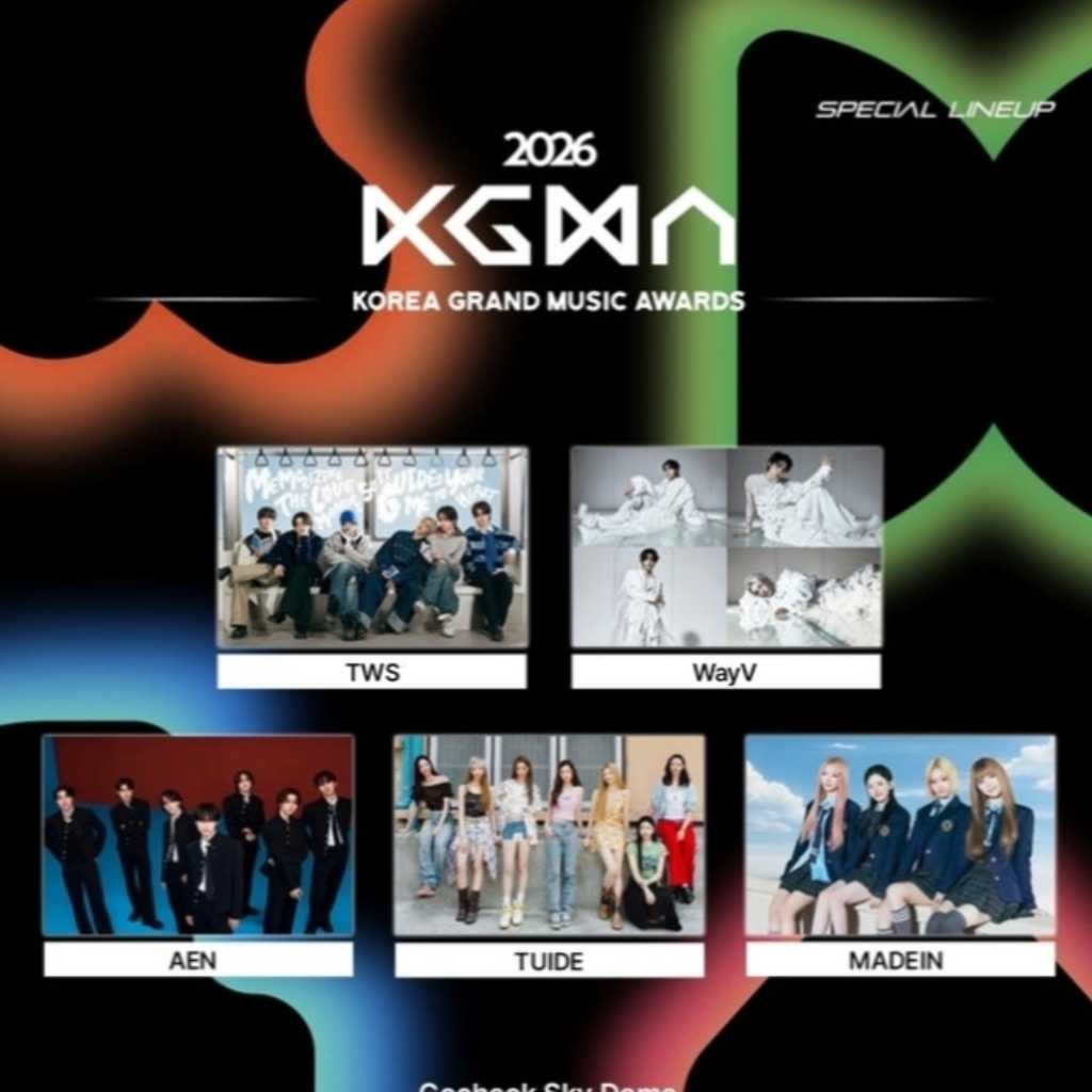 TWSからTUIDEまで！「2026 KGMA」スぺシャルラインナップを公開