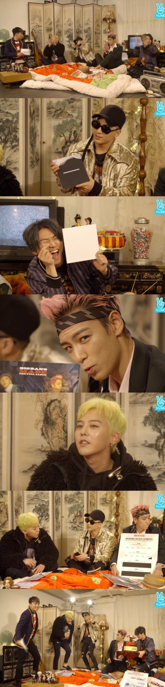 カムバック Bigbang かつてない 飲酒放送 に注目 たくさん苦労した Kstyle