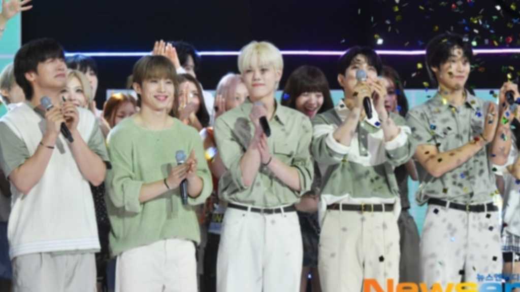 【PHOTO】完全体で復帰後初！N.Flying、6/10放送の「THE SHOW」で1位を獲得