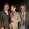 BTS（防弾少年団） ジミン、デビッド・ベッカム親子と豪華3ショットが話題！「DIOR」ファッションショーで対面