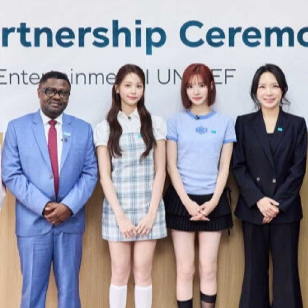 Hearts2Hearts ジウ&カルメンが出席…SM、インドネシアの子供を支援するユニセフ協約を締結